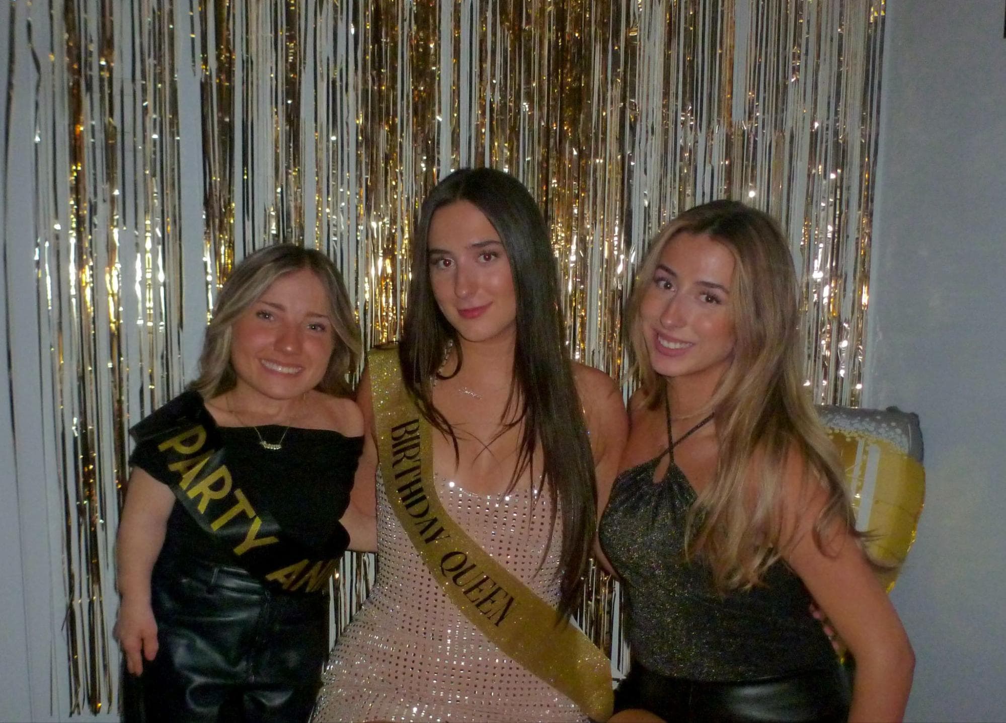 Isabella enjoying life and celebrating with friends and family